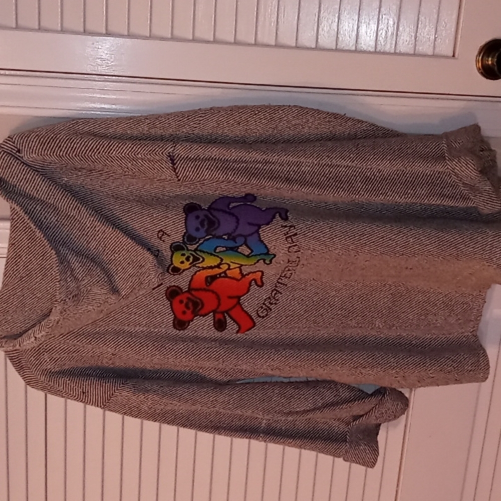 Grateful dead bears pullover